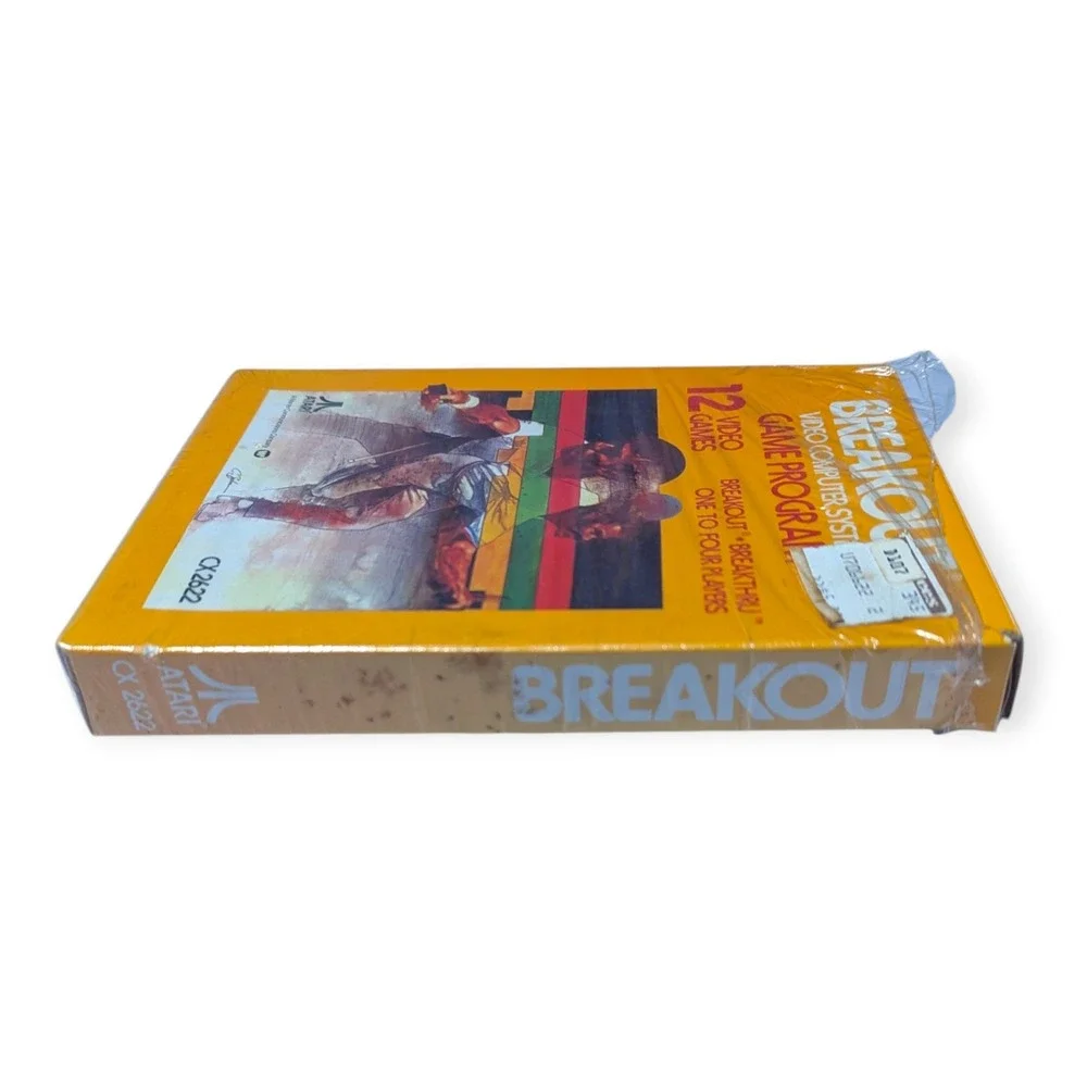 Atari 2600 Breakout Game Program CIB Cartridge Manual Box CX2622‎ Vintage 1978